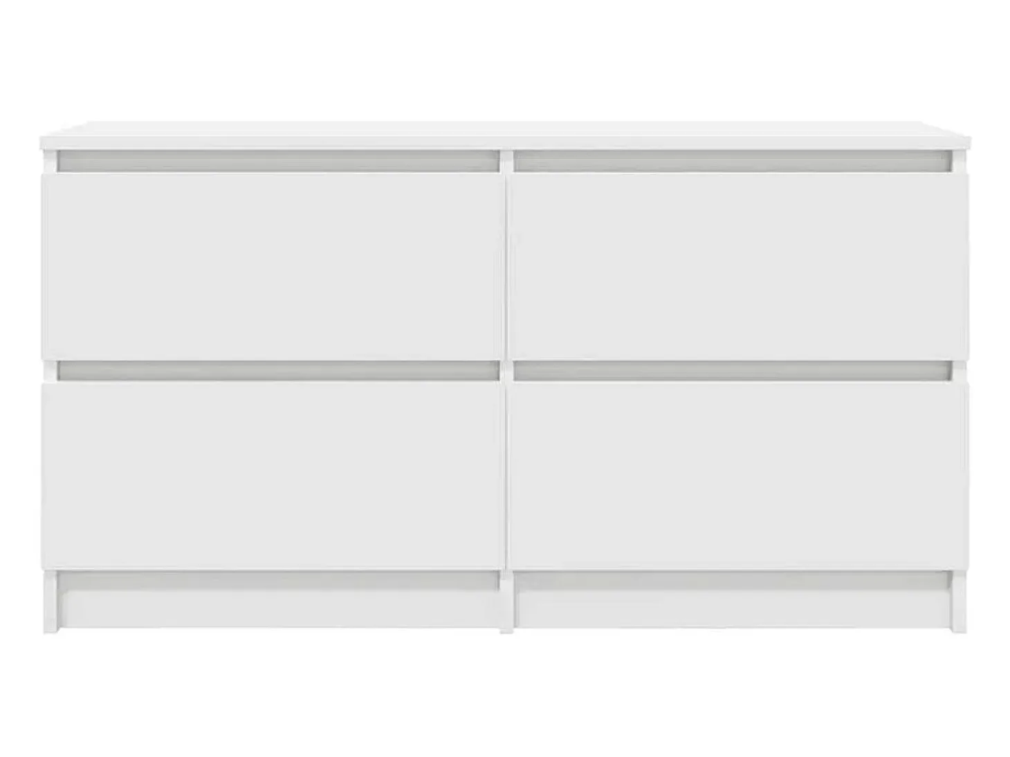 Mueble para TV madera contrachapada blanco 100x35x54 cm
