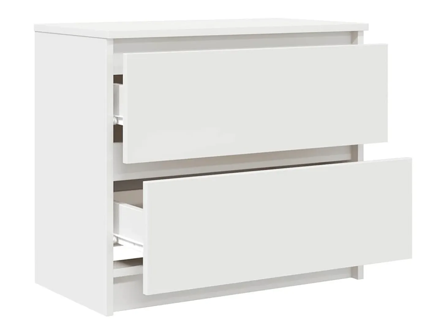 Mueble para TV madera contrachapada blanco 60x35x54 cm