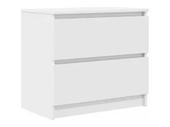 Mueble para TV madera contrachapada blanco 60x35x54 cm