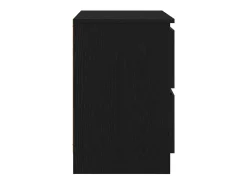 Mueble para TV madera contrachapada negro 60x35x54 cm