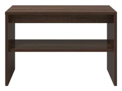 Mueble para TV madera contrachapada marrón roble 60x40x40 cm