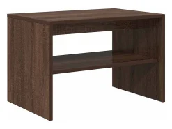 Mueble para TV madera contrachapada marrón roble 60x40x40 cm