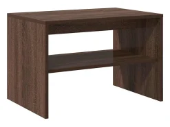 Mueble para TV madera contrachapada marrón roble 60x40x40 cm