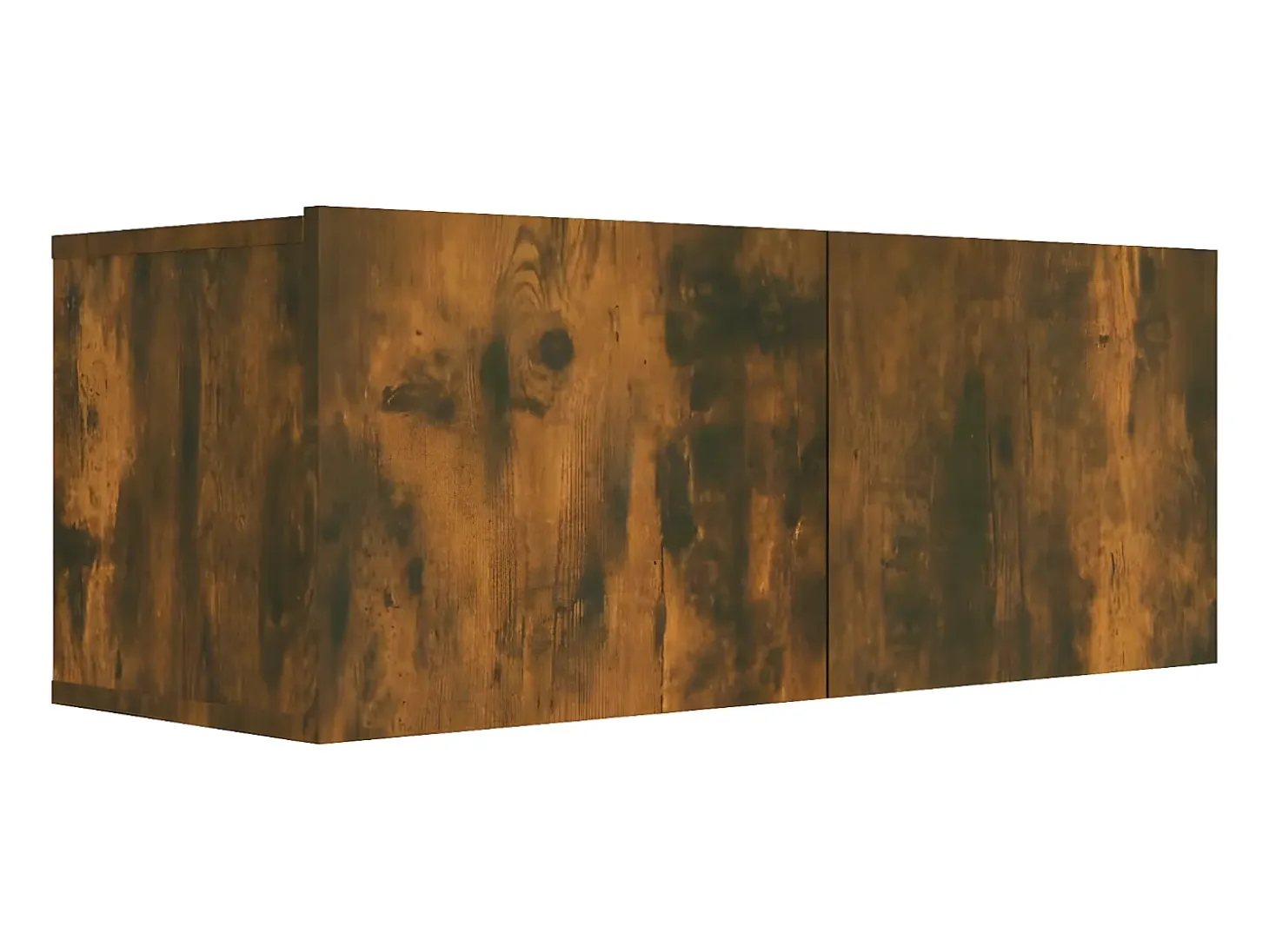 Mueble para TV madera de ingeniería roble ahumado 80x30x30 cm ES75440