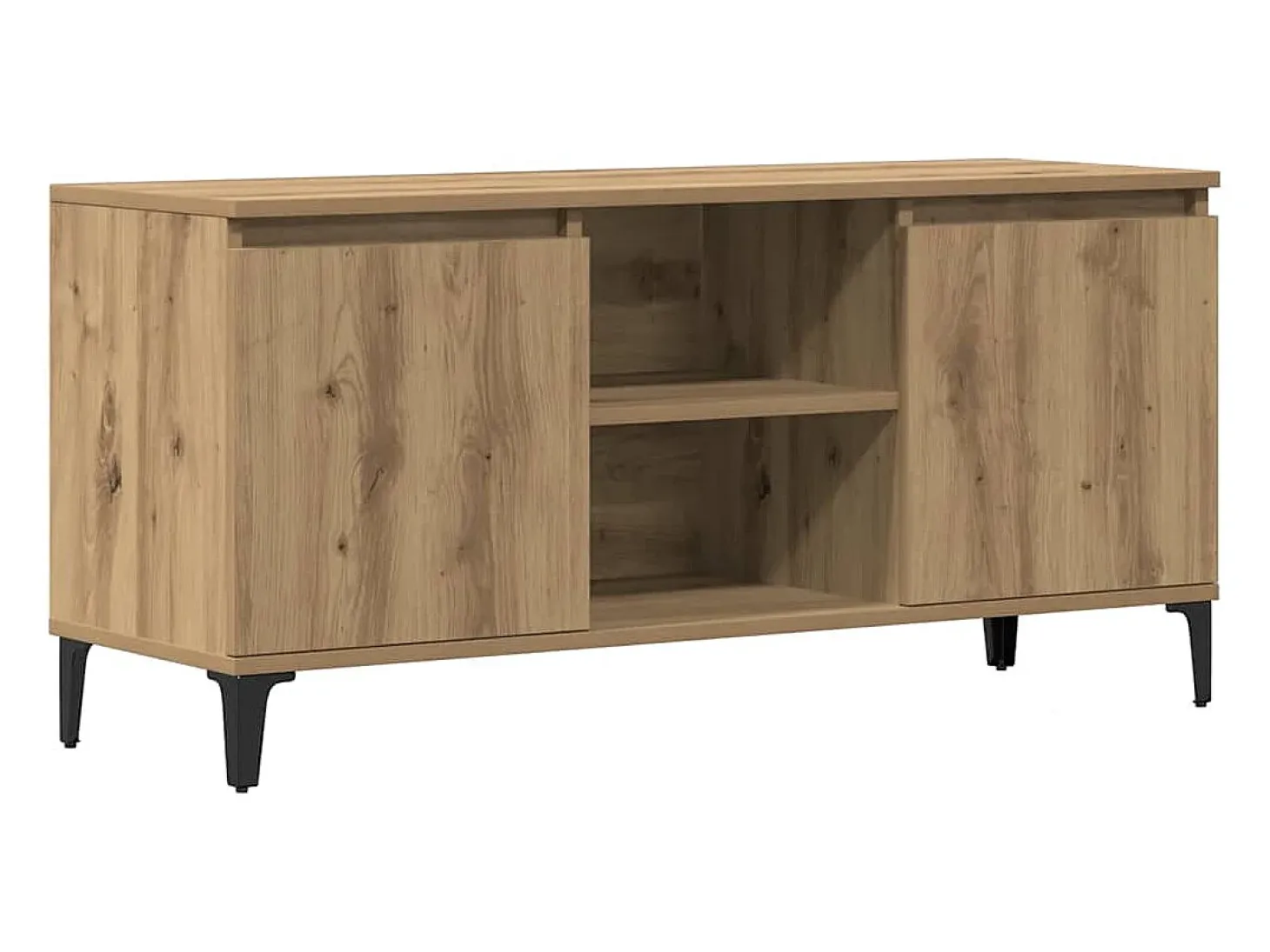 Mueble para TV madera de ingeniería roble artisan 102x35x50 cm