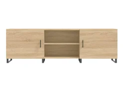 Mueble para TV madera de ingeniería roble Sonoma 150x30x50 cm ES58740