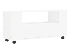 Mueble para TV madera de ingeniería blanco 102x34,5x43 cm ES24207