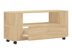 Mueble para TV madera de ingeniería roble Sonoma 102x34,5x43 cm ES54930