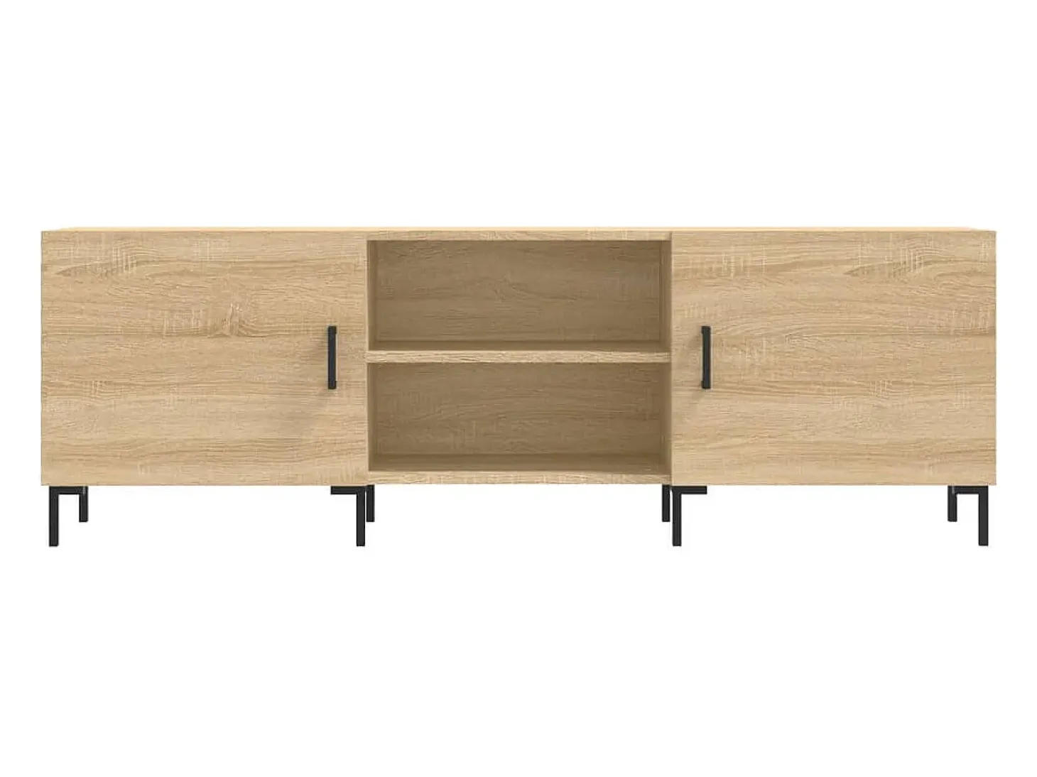 Mueble para TV madera de ingeniería roble Sonoma 150x30x50 cm ES751615