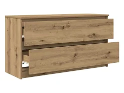 Mueble para TV madera de ingeniería roble artisan 100x35x54 cm