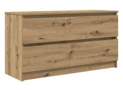 Mueble para TV madera de ingeniería roble artisan 100x35x54 cm