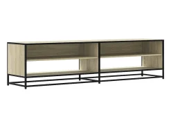 Mueble para TV madera de ingeniería roble Sonoma 180,5x40x46 cm