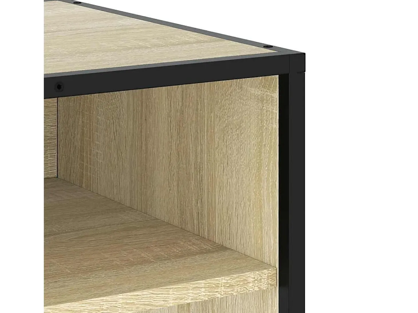 Mueble para TV madera de ingeniería roble Sonoma 180,5x40x46 cm