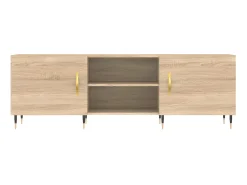 Mueble para TV madera de ingeniería roble Sonoma 150x30x50 cm ES99760
