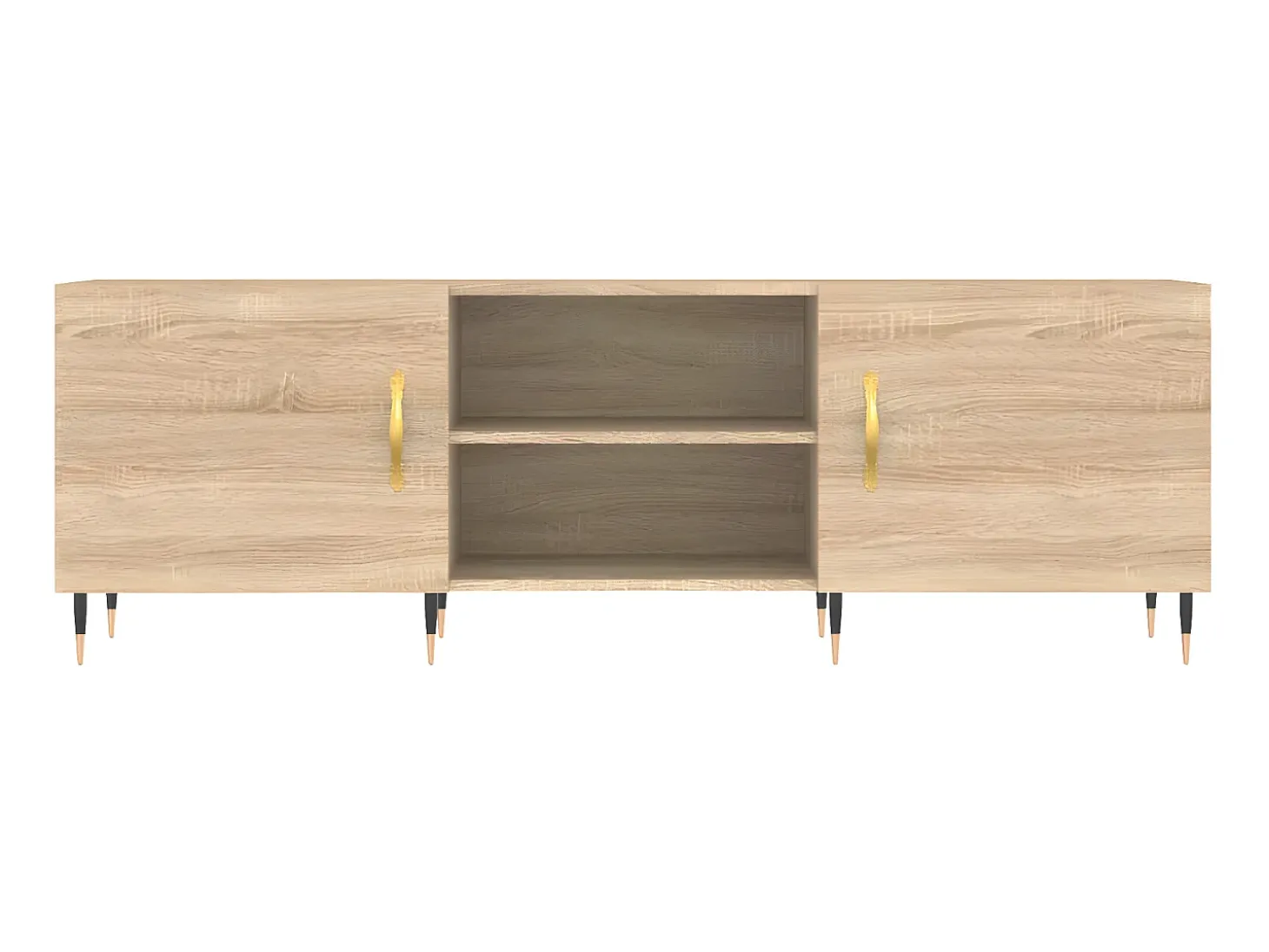 Mueble para TV madera de ingeniería roble Sonoma 150x30x50 cm ES99760