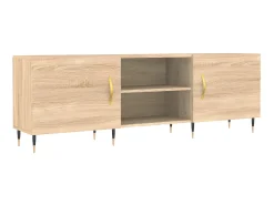 Mueble para TV madera de ingeniería roble Sonoma 150x30x50 cm ES99760