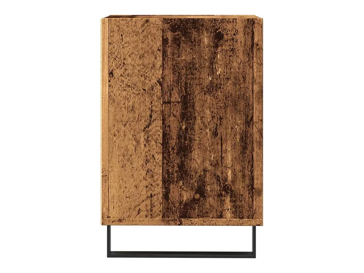 Mueble para TV madera ingeniería madera envejecida 100x35x55 cm