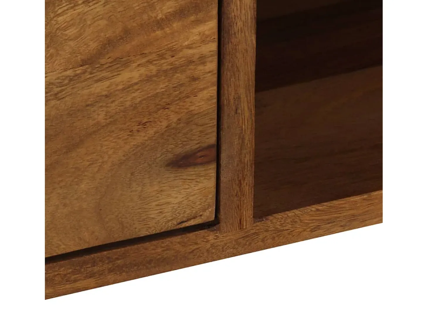 Mueble para TV madera maciza de sheesham 140x30x40 cm