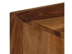 Mueble para TV madera maciza de sheesham 140x30x40 cm