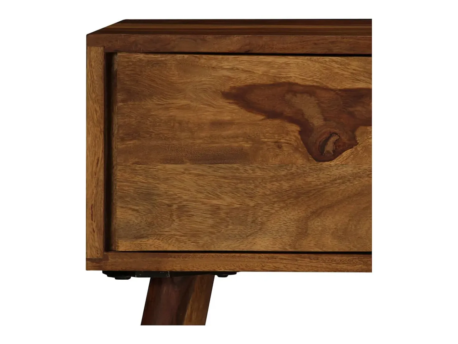 Mueble para TV madera maciza de sheesham 140x30x40 cm