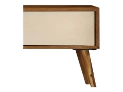 Mueble para TV madera maciza de sheesham 140x30x40 cm