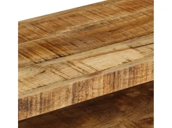 Mueble para TV madera maciza de mango 120x35x45 cm ES94166