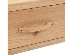 Mueble para TV madera maciza de abeto 120x33x35 cm