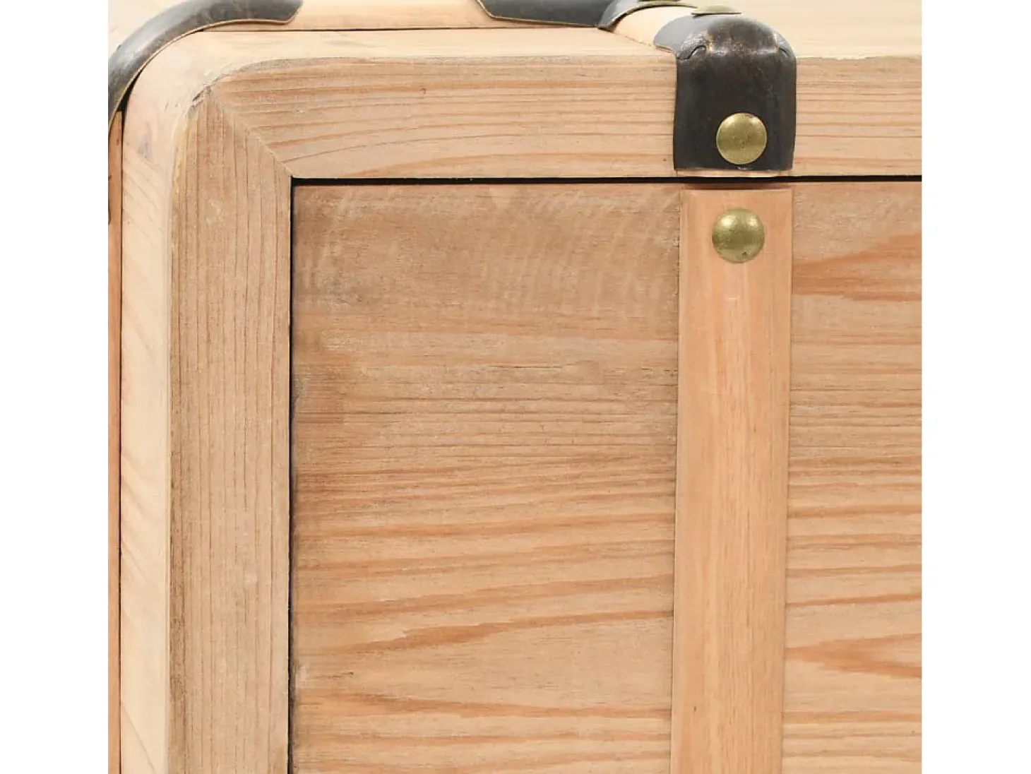 Mueble para TV madera maciza de abeto 120x33x35 cm