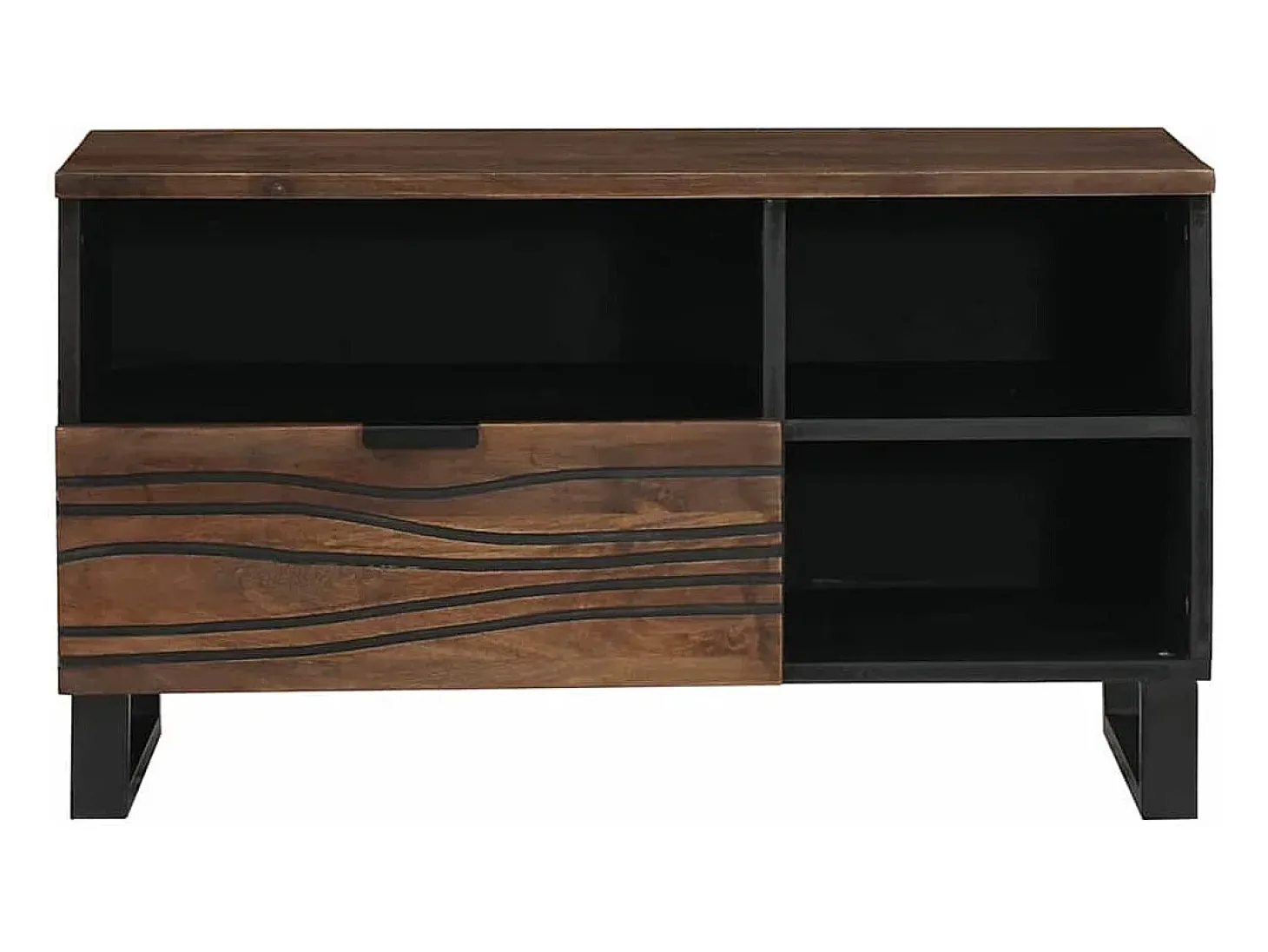Mueble para TV Marrón 80 x 33 x 46 cm madera maciza de mango