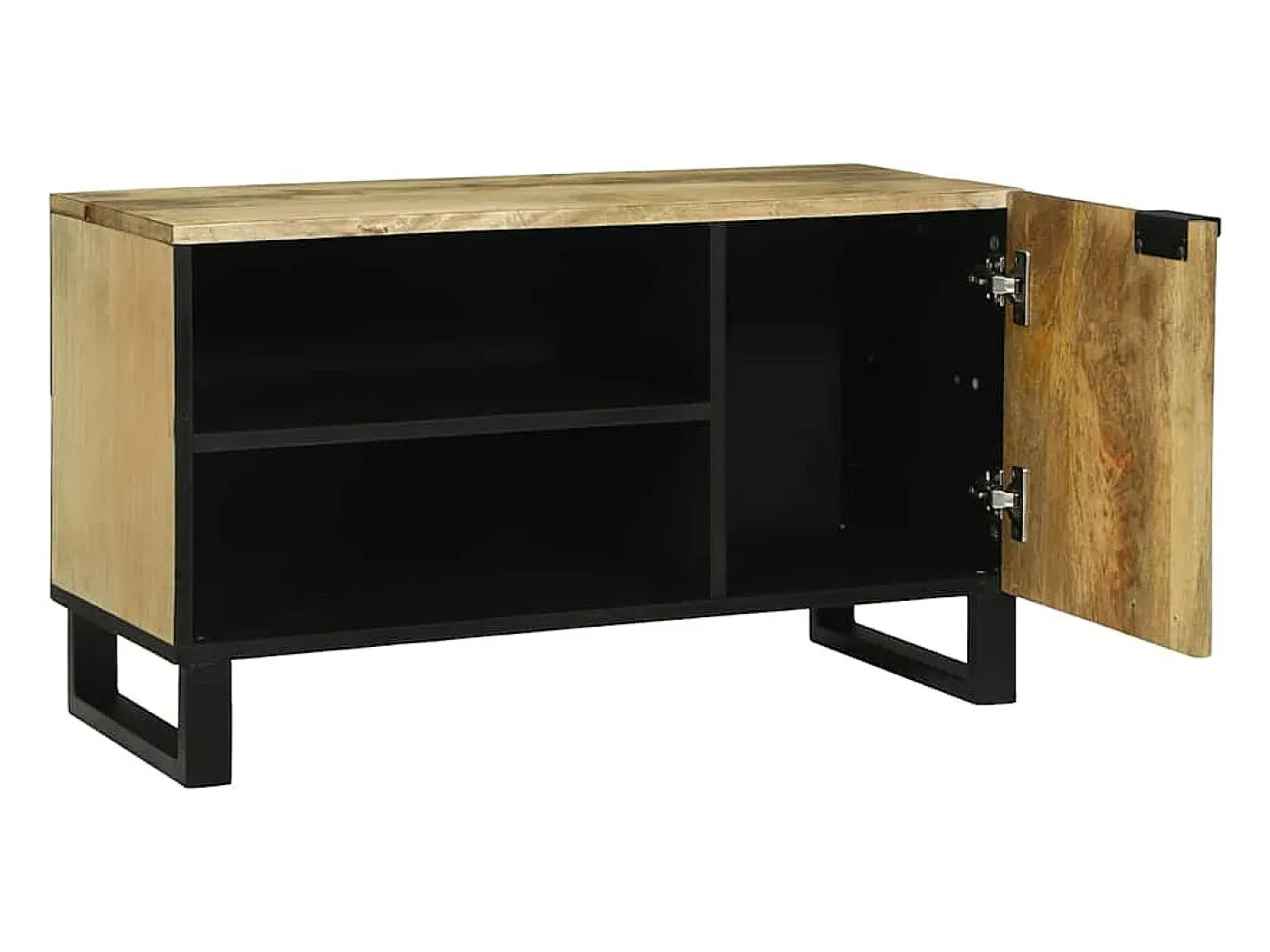 Mueble para TV Marrón 80 x 33 x 46 cm madera maciza de mango