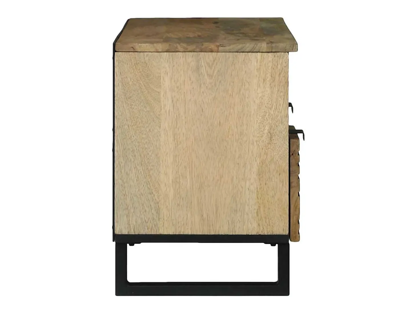 Mueble para TV Marrón 100 x 33 x 46 cm madera maciza de mango