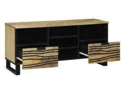 Mueble para TV Marrón 100 x 33 x 46 cm madera maciza de mango