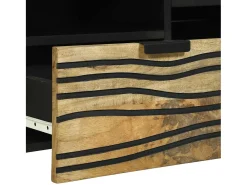 Mueble para TV Marrón 100 x 33 x 46 cm madera maciza de mango