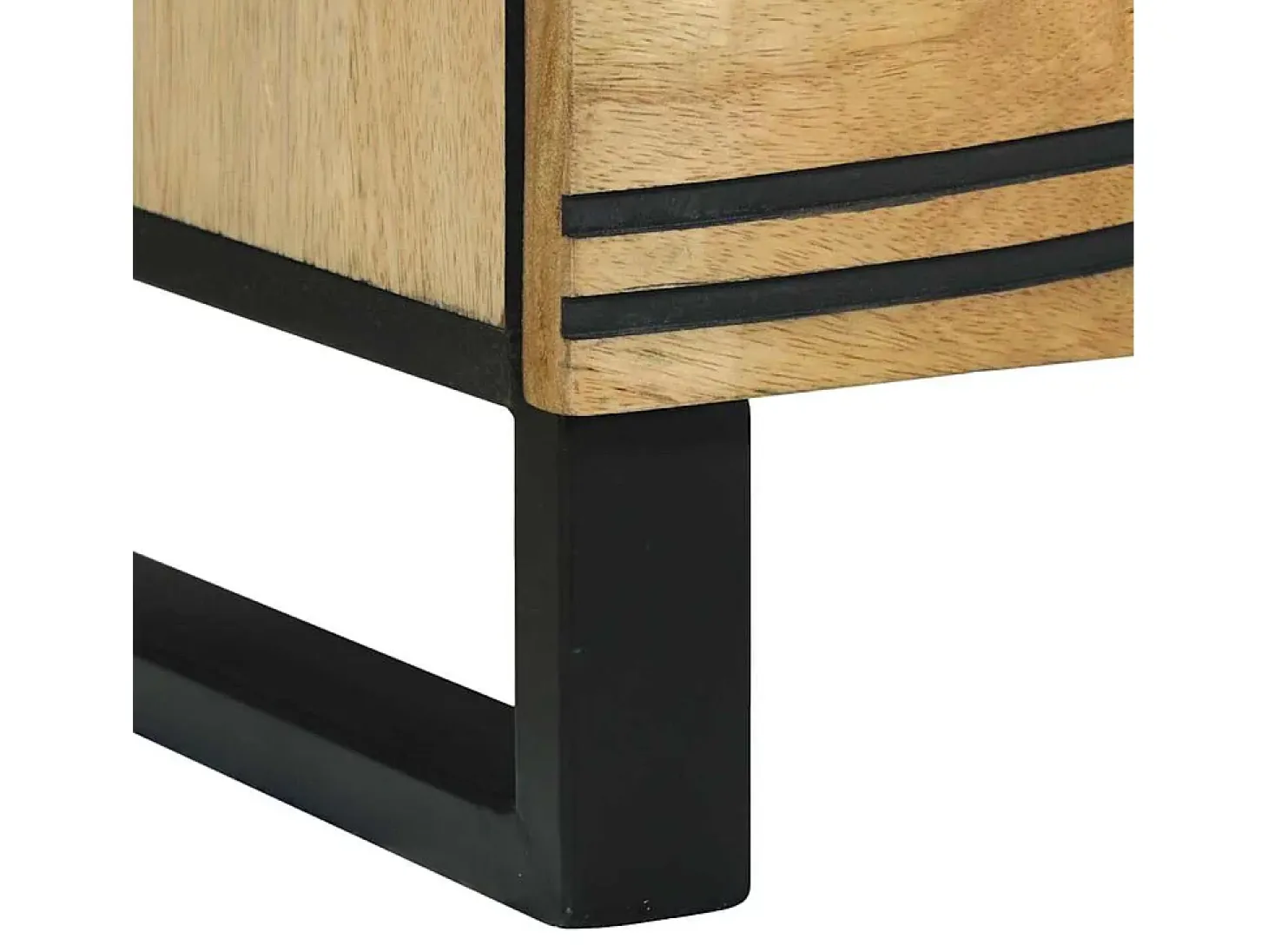 Mueble para TV Marrón 100 x 33 x 46 cm madera maciza de mango