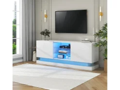 Mueble para TV moderno con LED de colores - apto para TV de 70