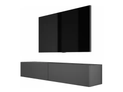 Mueble para TV suspendido, 170 x 34 x 32 cm, antracita