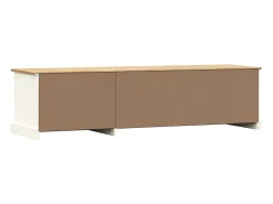 Mueble para TV VIGO madera maciza de pino blanco 156x40x40 cm