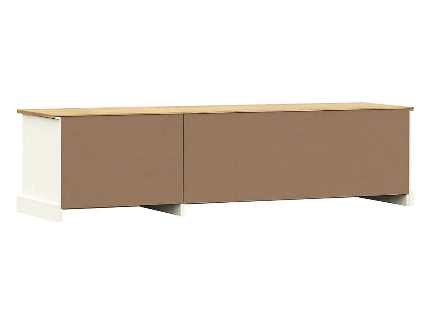 Mueble para TV VIGO madera maciza de pino blanco 156x40x40 cm