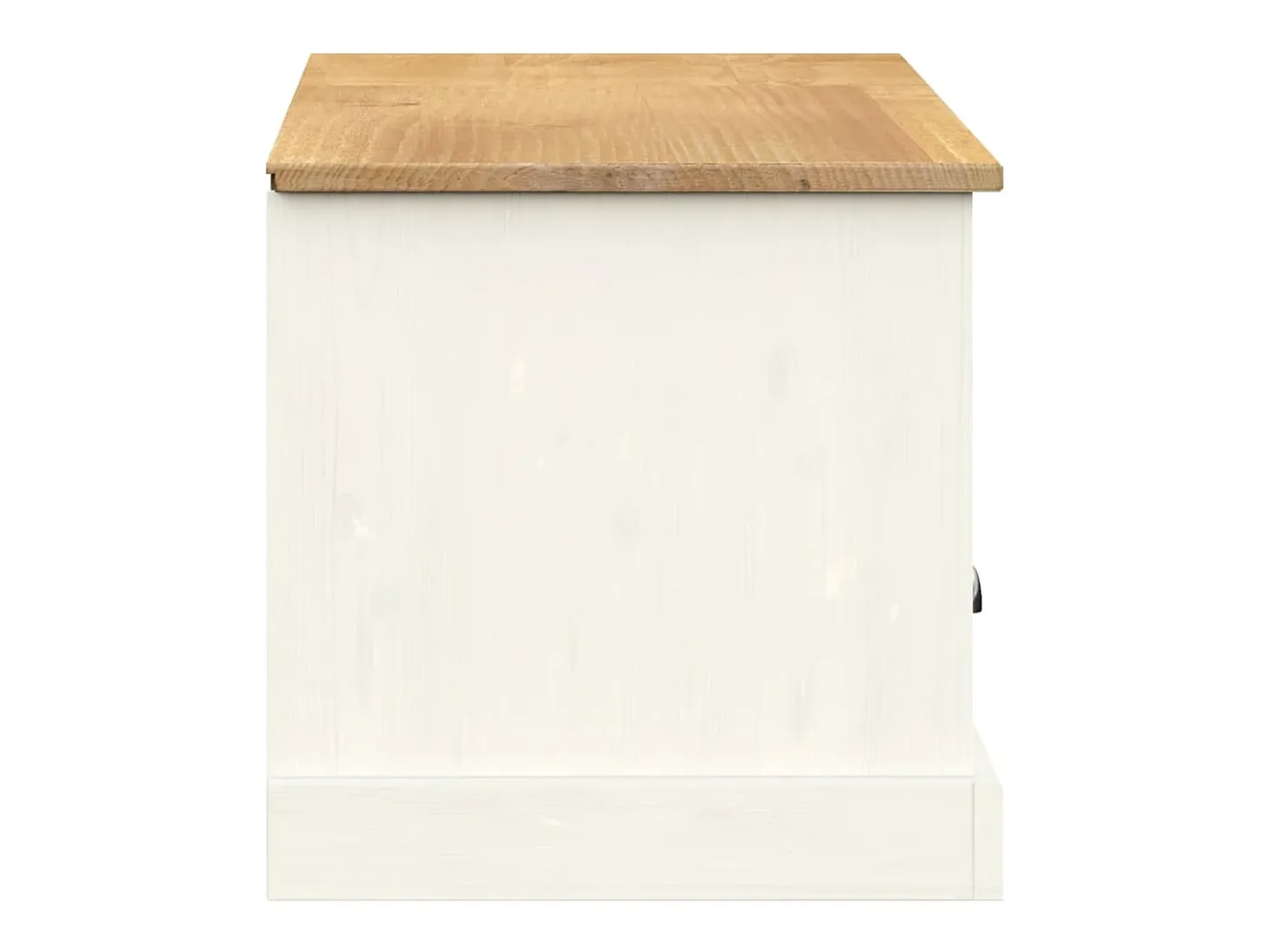 Mueble para TV VIGO madera maciza de pino blanco 156x40x40 cm