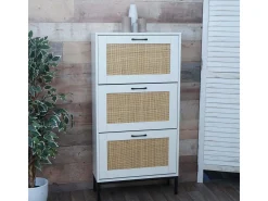 Mueble para zapatos MCW-N92, blanco