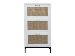 Mueble para zapatos MCW-N92, blanco