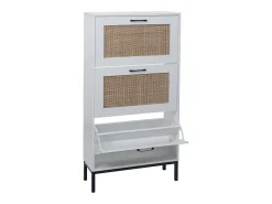 Mueble para zapatos MCW-N92, blanco