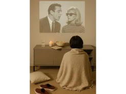 Mueble tv 113 cm taupe MIRKO