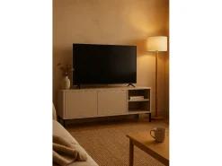 Mueble tv 113 cm taupe MIRKO