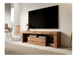 Mueble TV - para la sala de estar - 140 cm de ancho - roble lancaster - Bianko