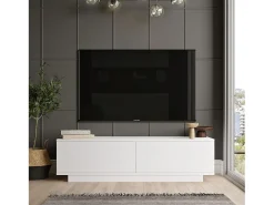 Mueble Tv 2 Puertas - Venprodin - 140 Cm Blanco
