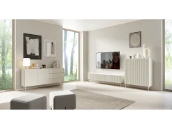 Mueble TV, cachemir, 195,2 x 51,2 x 39,8 cm