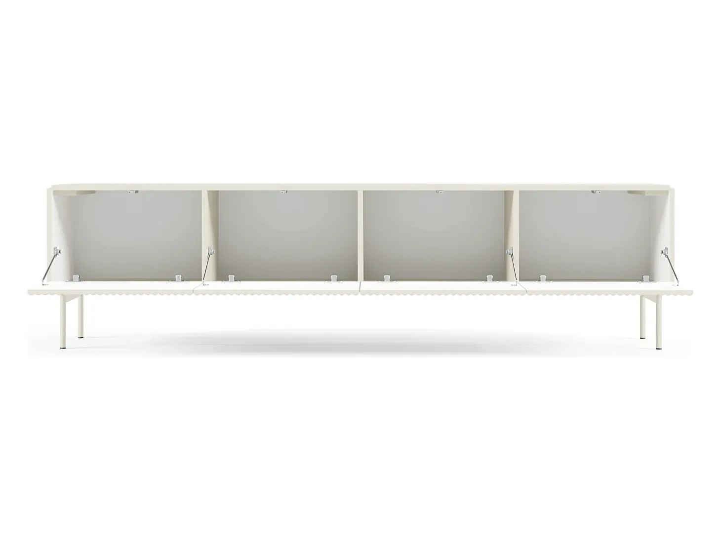 Mueble TV, cachemir, 195,2 x 51,2 x 39,8 cm