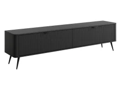 Mueble TV con 2 puertas de MDF - Negro - ELONARIA de Pascal Morabito