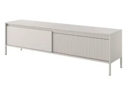 Mueble TV con 2 puertas en MDF - Color: Beige - NURSEMA